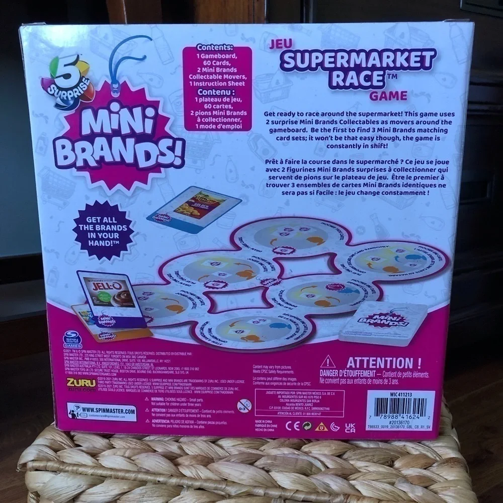 Mini Brands Supermarket Race Game